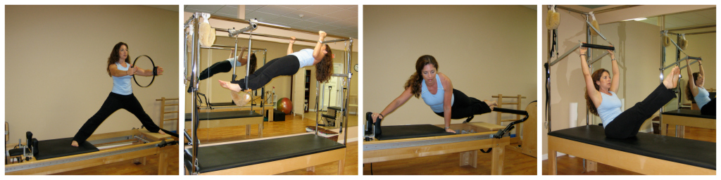 Pilates collage